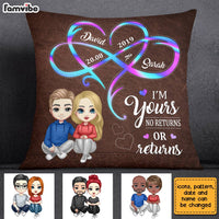 Personalized Couple Infinity Love Pillow JL291 30O28 thumb 1