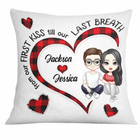 Personalized Couple Heart Pillow JL284 30O31 thumb 1