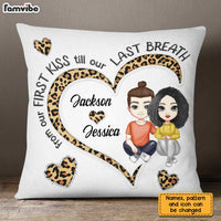 Personalized Couple Heart Pillow JL284 30O31 thumb 1