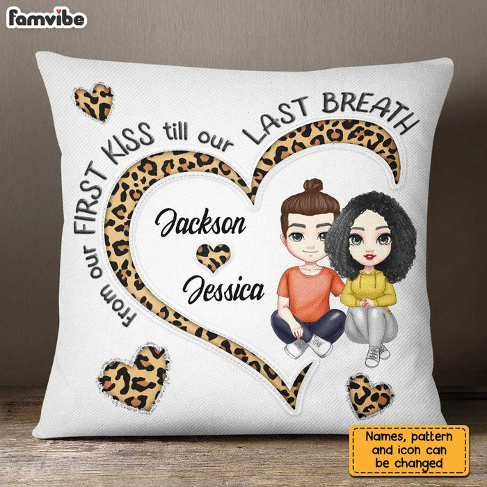 Personalized Couple Heart Pillow JL284 30O31 1