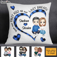 Personalized Couple Heart Pillow JL284 30O31 thumb 1