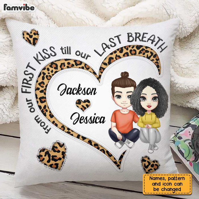 Personalized Couple Heart Pillow JL284 30O31 1