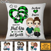 Personalized Couple Ring Heart Pillow JL296 30O31 1