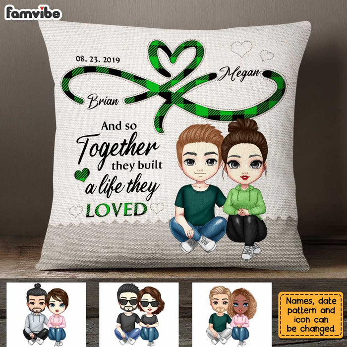Personalized Couple Infinity Love Pillow JL305 30O31 1