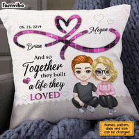 Personalized Couple Infinity Love Pillow JL305 30O31 thumb 1