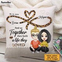 Personalized Couple Infinity Love Pillow JL305 30O31 thumb 1