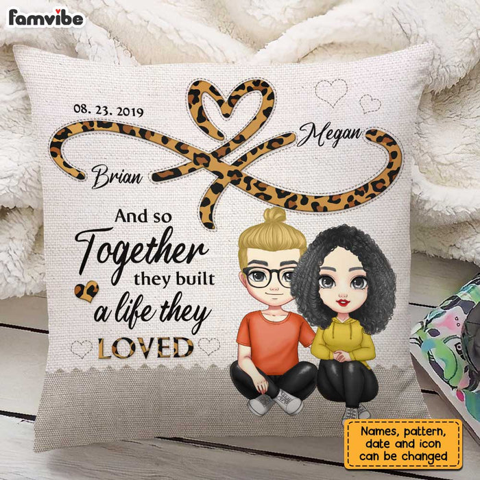 Personalized Couple Infinity Love Pillow JL305 30O31 1