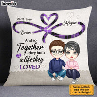 Personalized Couple Infinity Love Pillow JL305 30O31 thumb 1