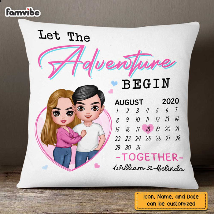 Personalized Couple Anniversary Pillow JL291 23O47 1