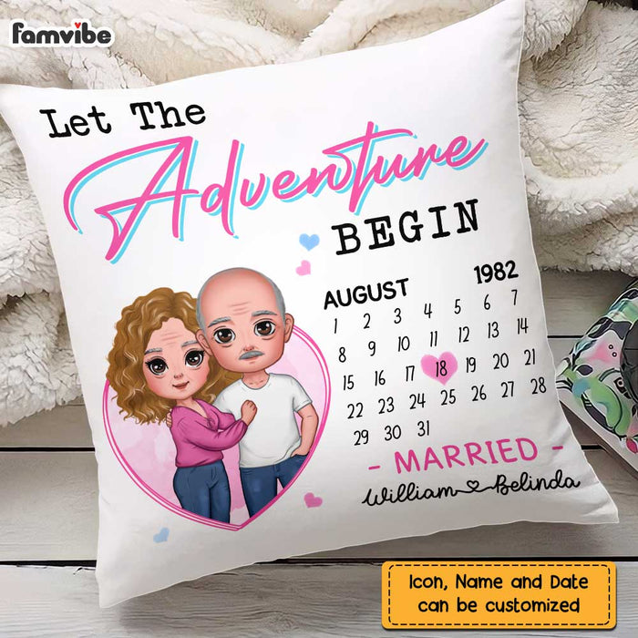 Personalized Couple Anniversary Pillow JL291 23O47 1