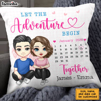 Personalized Couple Anniversary Pillow JL292 23O28 thumb 1