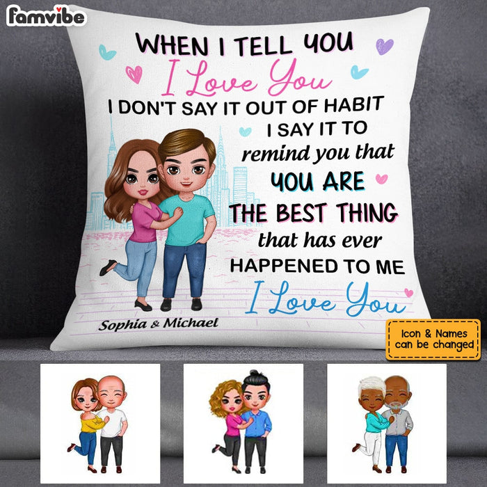 Personalized Couple I Love You Pillow JL298 23O53 1