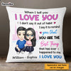 Personalized Couple I Love You Pillow JL296 23O47 1