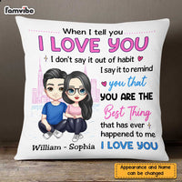 Personalized Couple I Love You Pillow JL296 23O47 thumb 1