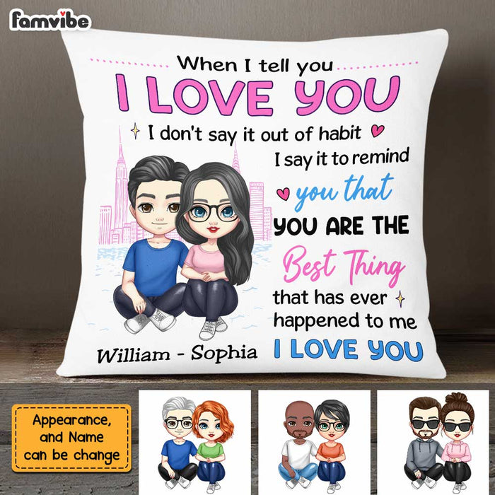 Personalized Couple I Love You Pillow JL296 23O47 1