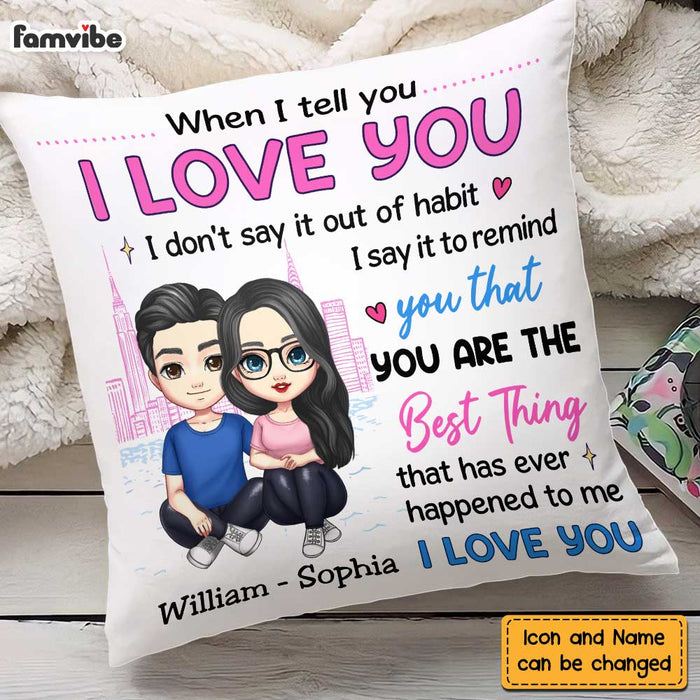 Personalized Couple I Love You Pillow JL296 23O47 1