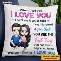Personalized Couple I Love You Pillow JL296 23O47 thumb 1