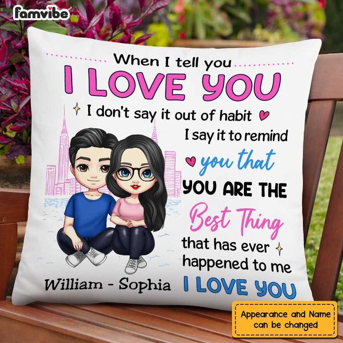 Personalized Couple I Love You Pillow JL296 23O47 1