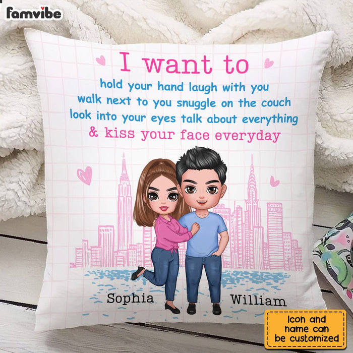 Personalized Couple I Love You Pillow JL294 23O28 1