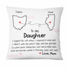 Personalized Daughter Hug This Drawing Pillow JL299 30O47 1