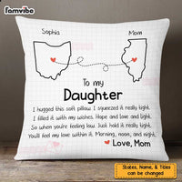 Personalized Daughter Hug This Drawing Pillow JL299 30O47 thumb 1