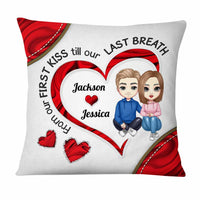 Personalized Couple Heart Pillow JL304 30O47 thumb 1