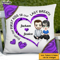 Personalized Couple Heart Pillow JL304 30O47 thumb 1