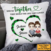 Personalized Couple Together We Build Pillow JL304 30O34 thumb 1