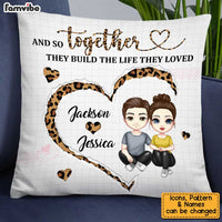 Personalized Couple Together We Build Pillow JL304 30O34 thumb 1
