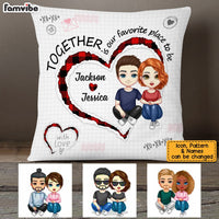 Personalized Couple Together Pillow JL301 30O53 thumb 1