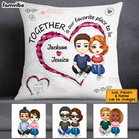 Personalized Couple Together Pillow JL301 30O53 thumb 1