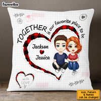 Personalized Couple Together Pillow JL301 30O53 thumb 1
