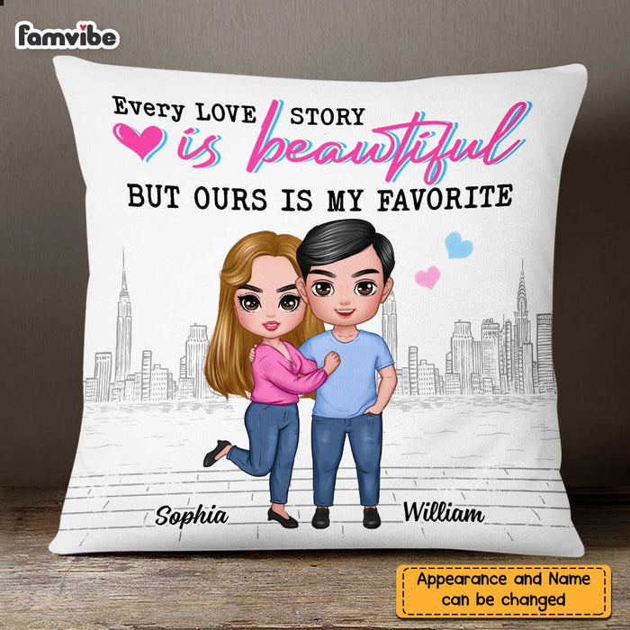 Personalized Couple Our Love Story Pillow JL301 23O47 1