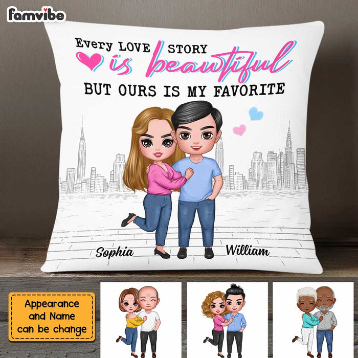 Personalized Couple Our Love Story Pillow JL301 23O47 1