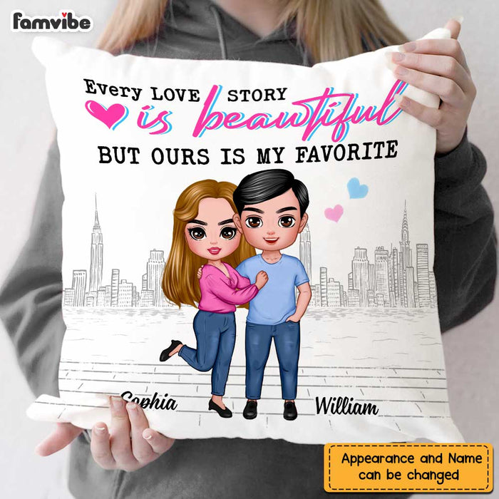 Personalized Couple Our Love Story Pillow JL301 23O47 1