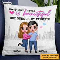 Personalized Couple Our Love Story Pillow JL301 23O47 thumb 1