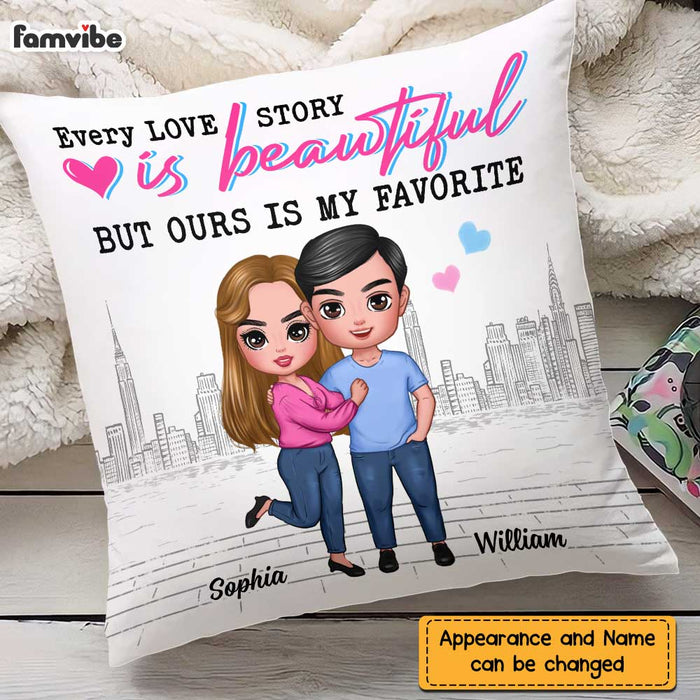 Personalized Couple Our Love Story Pillow JL301 23O47 1