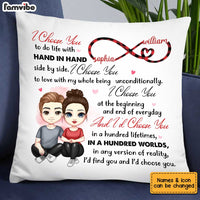 Personalized Couple I Choose You Pillow AG12 85O34 thumb 1