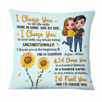 Personalized Couple I Choose You Pillow AG13 85O47 thumb 1