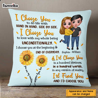 Personalized Couple I Choose You Pillow AG13 85O47 thumb 1
