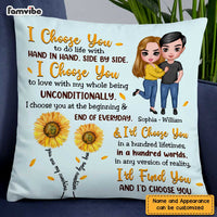 Personalized Couple I Choose You Pillow AG13 85O47 thumb 1