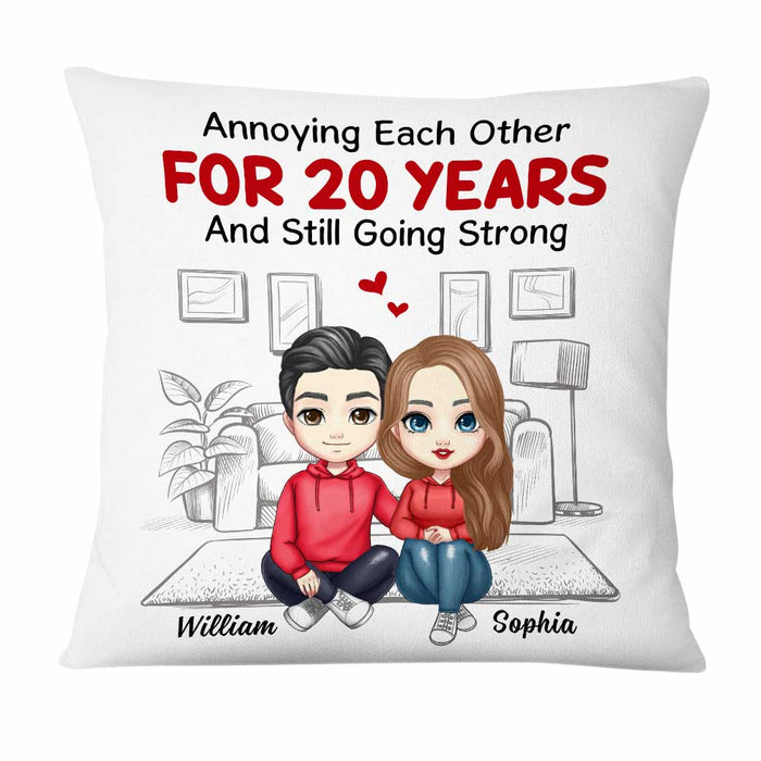 Personalized Couple Annoying Each Other Pillow AG36 32O47 1