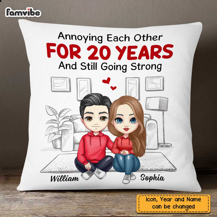 Personalized Couple Annoying Each Other Pillow AG36 32O47 1