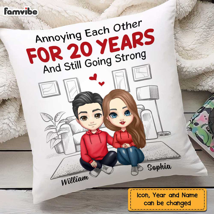 Personalized Couple Annoying Each Other Pillow AG36 32O47 1