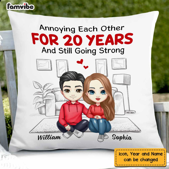 Personalized Couple Annoying Each Other Pillow AG36 32O47 1
