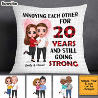 Personalized Couple Annoying Each Other Pillow AG31 32O34 thumb 1