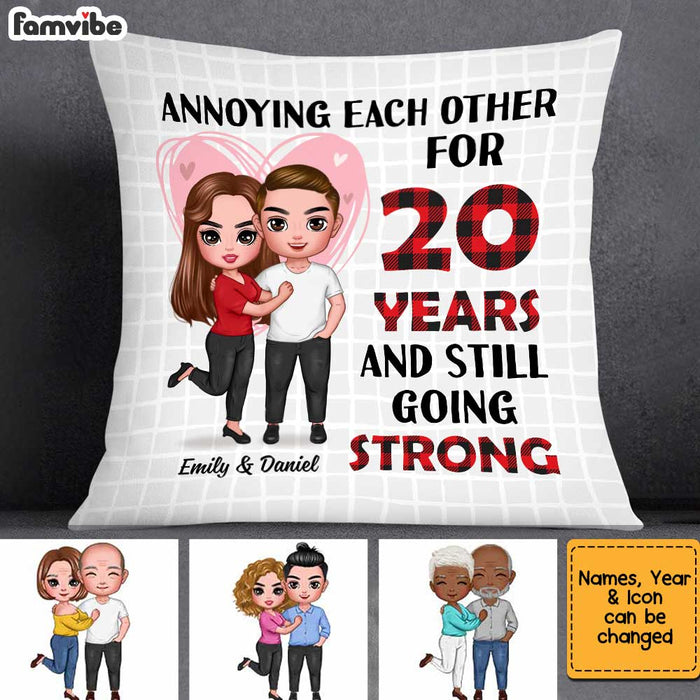 Personalized Couple Annoying Each Other Pillow AG31 32O34 1