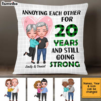 Personalized Couple Annoying Each Other Pillow AG31 32O34 thumb 1