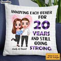 Personalized Couple Annoying Each Other Pillow AG31 32O34 thumb 1