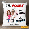 Personalized Couple Caricature Pillow AG32 30O53 1